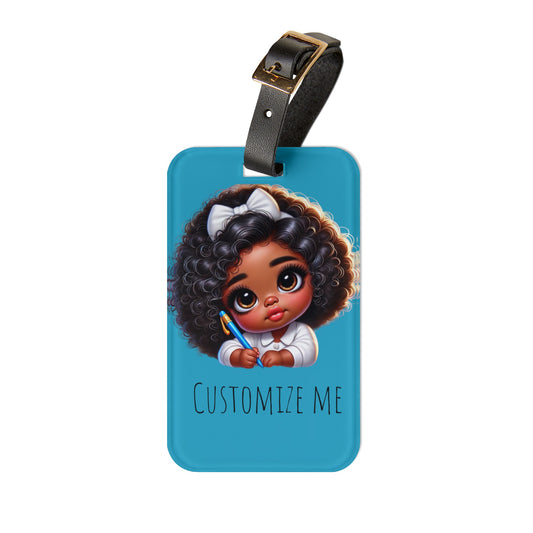 April Luggage Tag