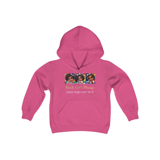 Black Girl Blessings Youth Hooded Sweatshirt